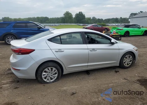 2017 Hyundai Elantra Se из США, поврежденный, VIN 5NPD74LF2HH068092